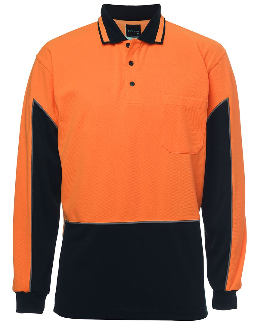 Jb's Hi Vis 4602.1 L/s Gap Polo - 6HVGL