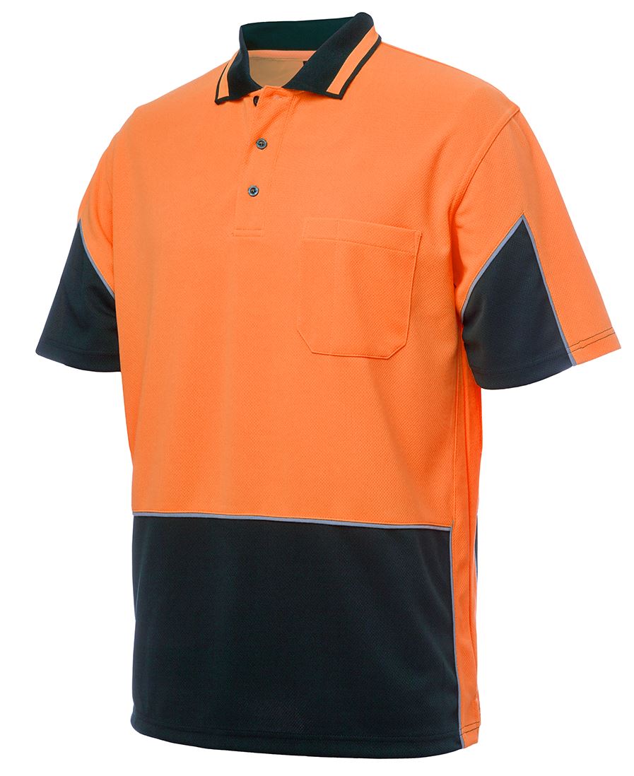 Jb's Hi Vis 4602.1 S/s Gap Polo - 6HVGS