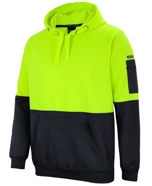 Jb's Hi Vis Pull Over Hoodie - 6HVPH