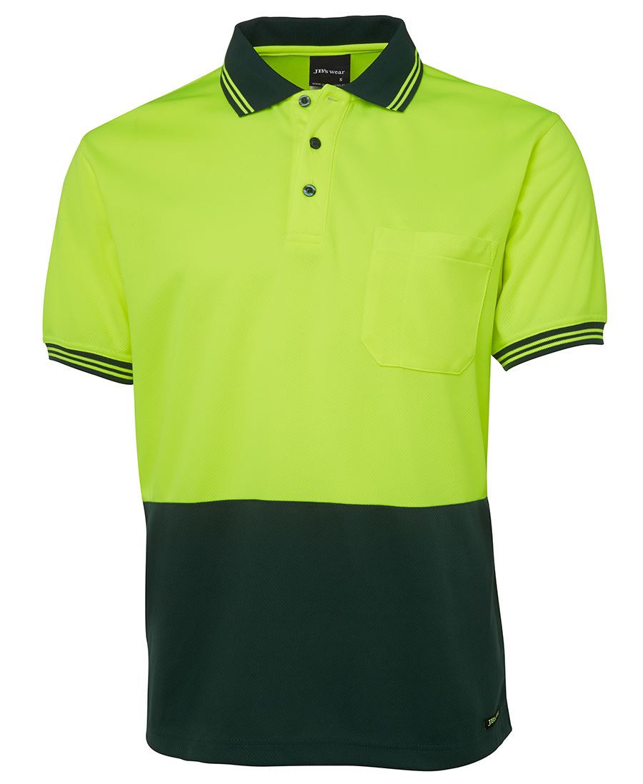 Jb's Hi Vis S/s Trad Polo - 6HVPS