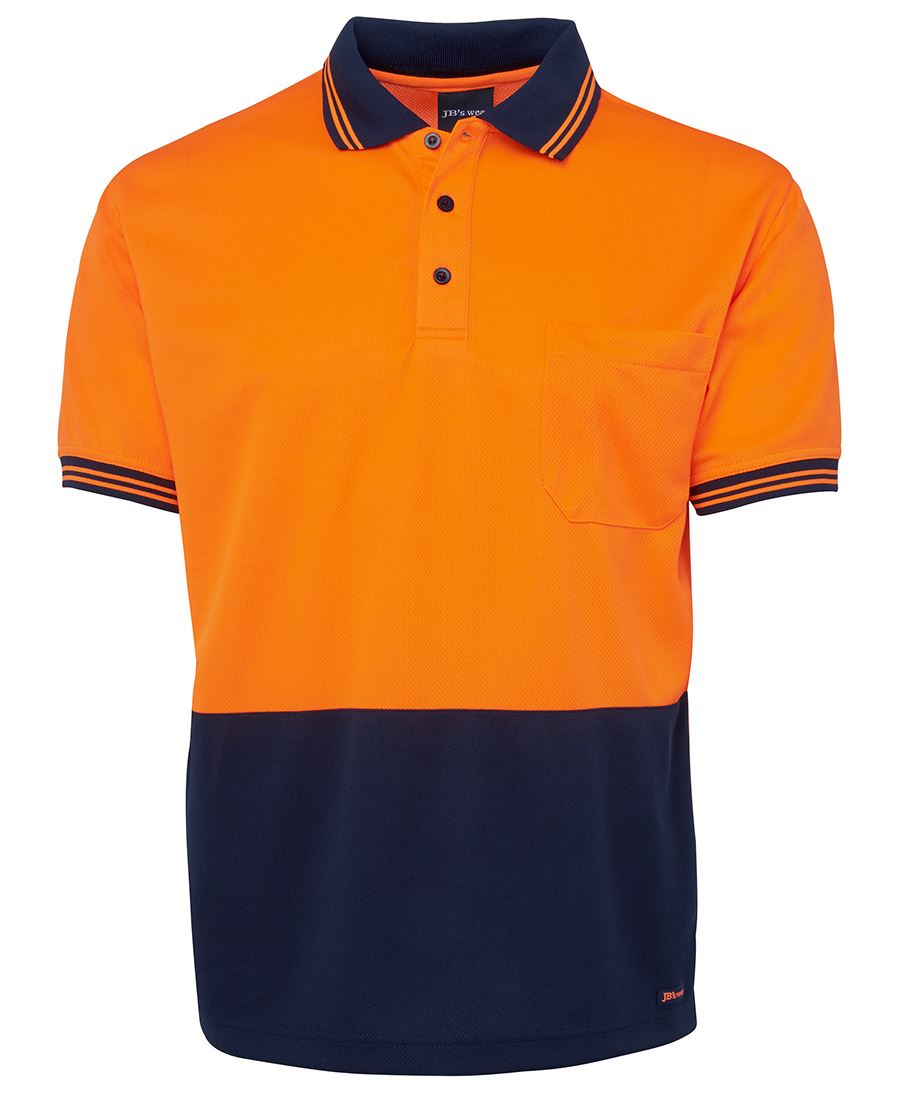 Jb's Hi Vis S/s Trad Polo - 6HVPS