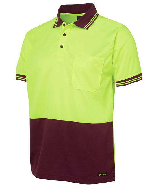 Jb's Hi Vis S/s Trad Polo - 6HVPS