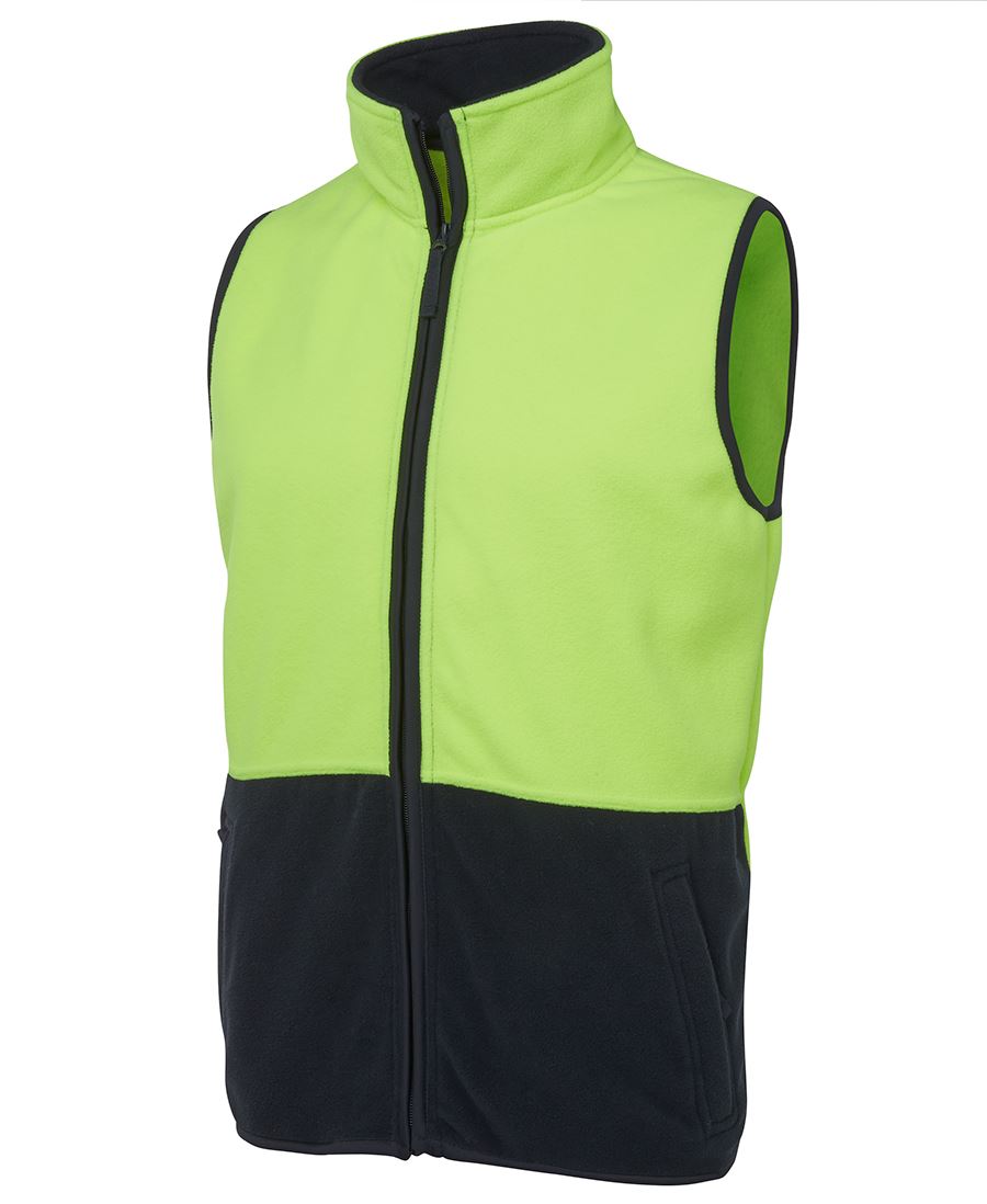 Jb's Hi Vis Polar Vest - 6HVPV