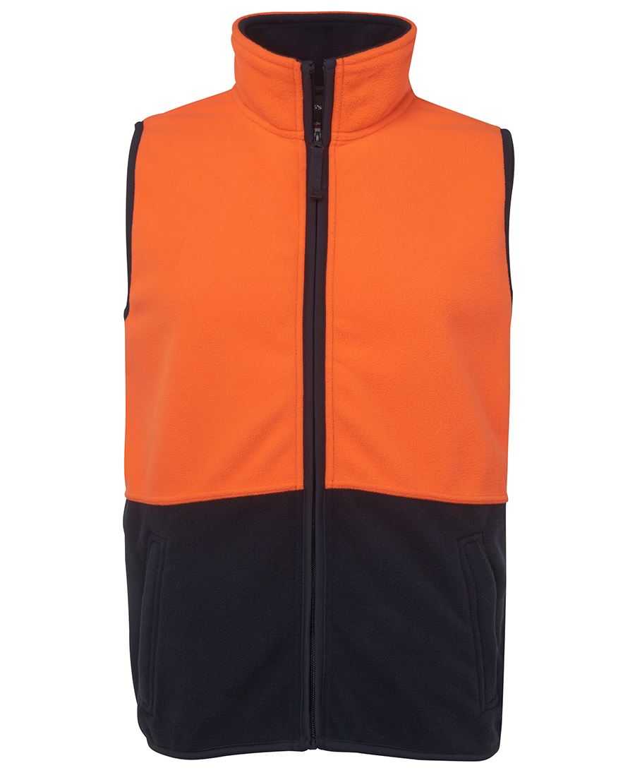 Jb's Hi Vis Polar Vest - 6HVPV