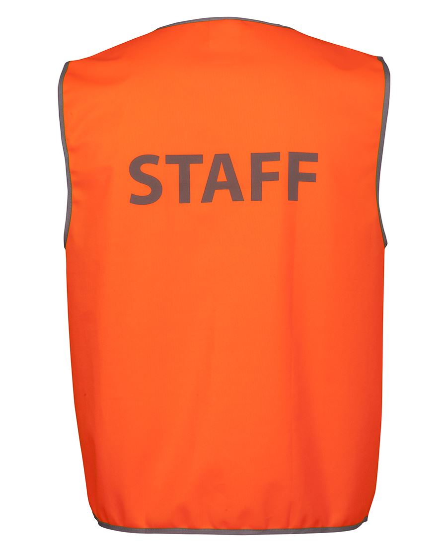 JB's Hi Vis SAFETY VEST PRINT  STAFF