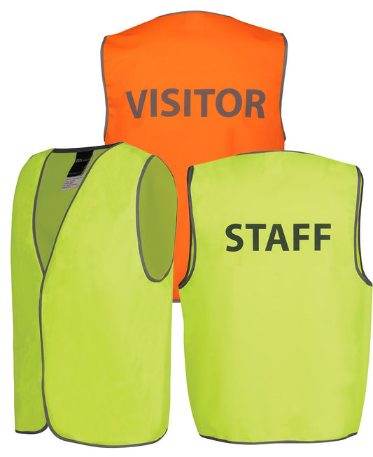 JB's Hi Vis SAFETY VEST PRINT  STAFF