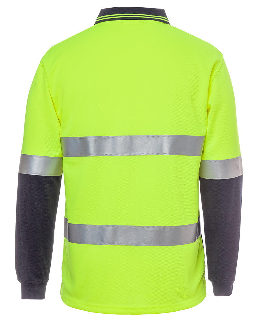 Jb's Hi Vis L/s (D+n) Trad Polo - 6HVSL