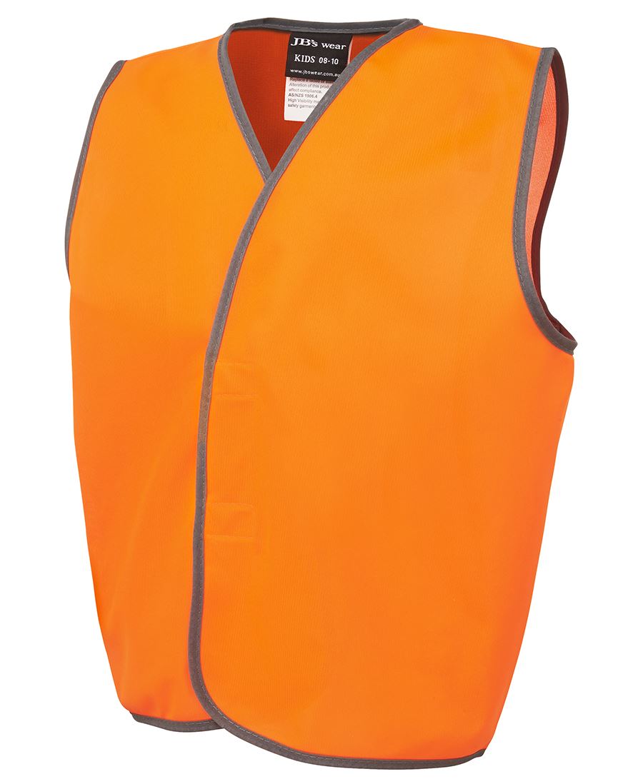 Jb's Hi Vis Kids Safety Vest - 6HVSU
