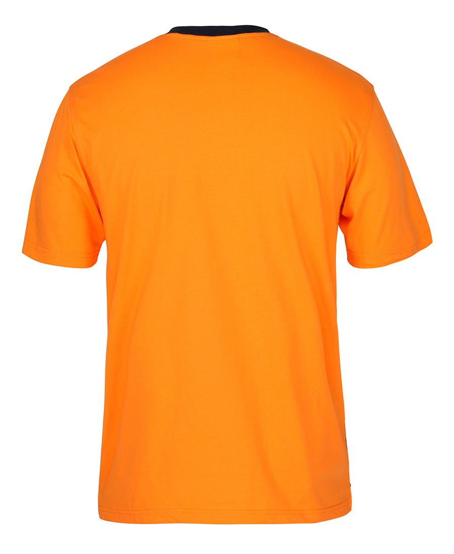 Jb's Hi Vis Crew Neck Cotton Tee-shirt - 6HVTC