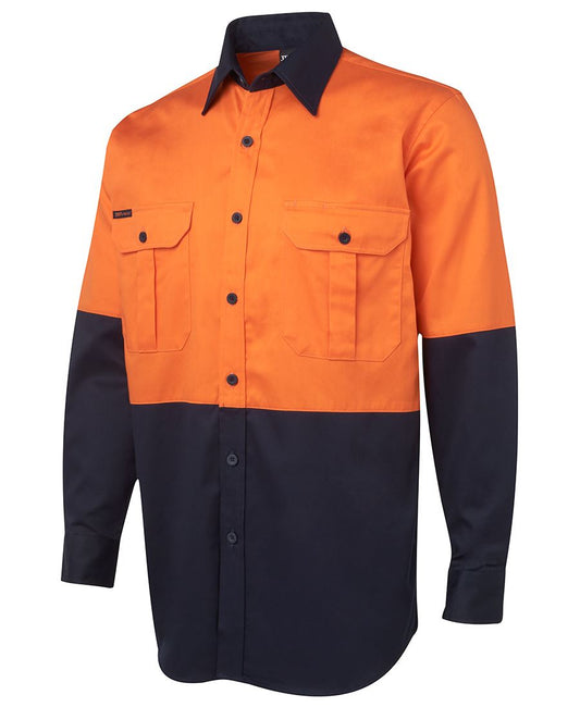 Jb's Hi Vis L/s 190g Shirt - 6HWL