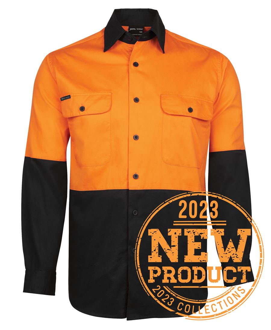 Jb's Hi Vis L/s 150g Shirt - 6HWSL
