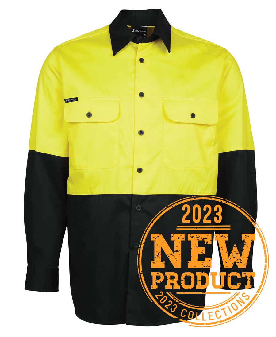 Jb's Hi Vis L/s 150g Shirt - 6HWSL