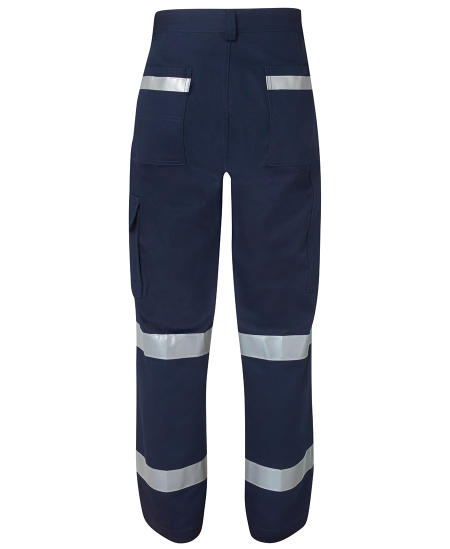 Jb's Mercerised Multi Pocket Pant With Reflective Tape - 6MMP