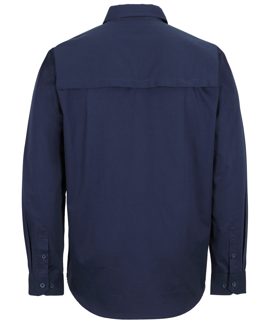 Jb's Close Front L/s 150g Work Shirt - 6WLCF