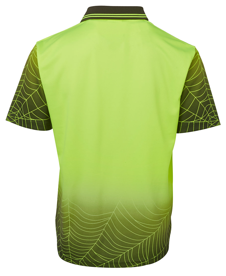 Jb's Hi Vis S/s Web Polo - 6WPS