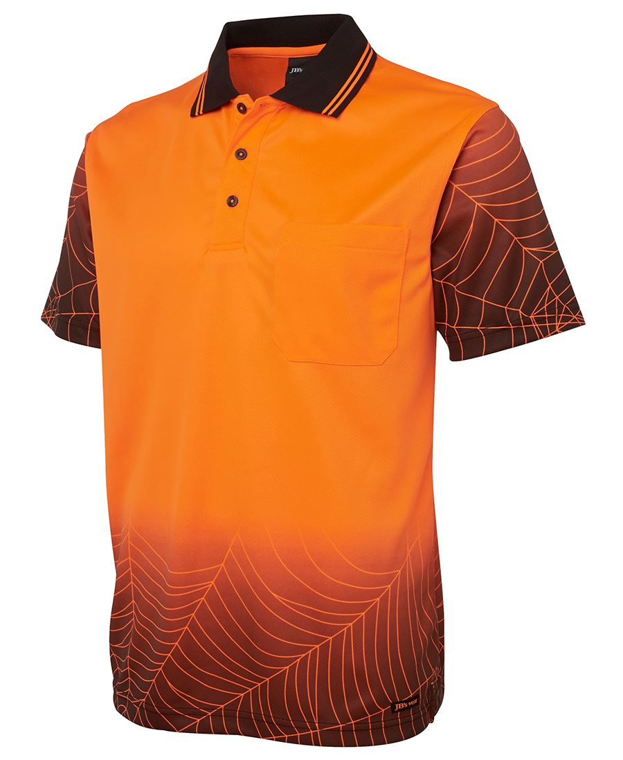 Jb's Hi Vis S/s Web Polo - 6WPS