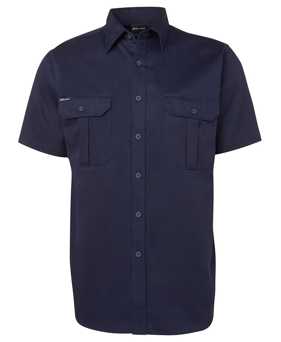 Jb's S/s 190g Work Shirt - 6WSS
