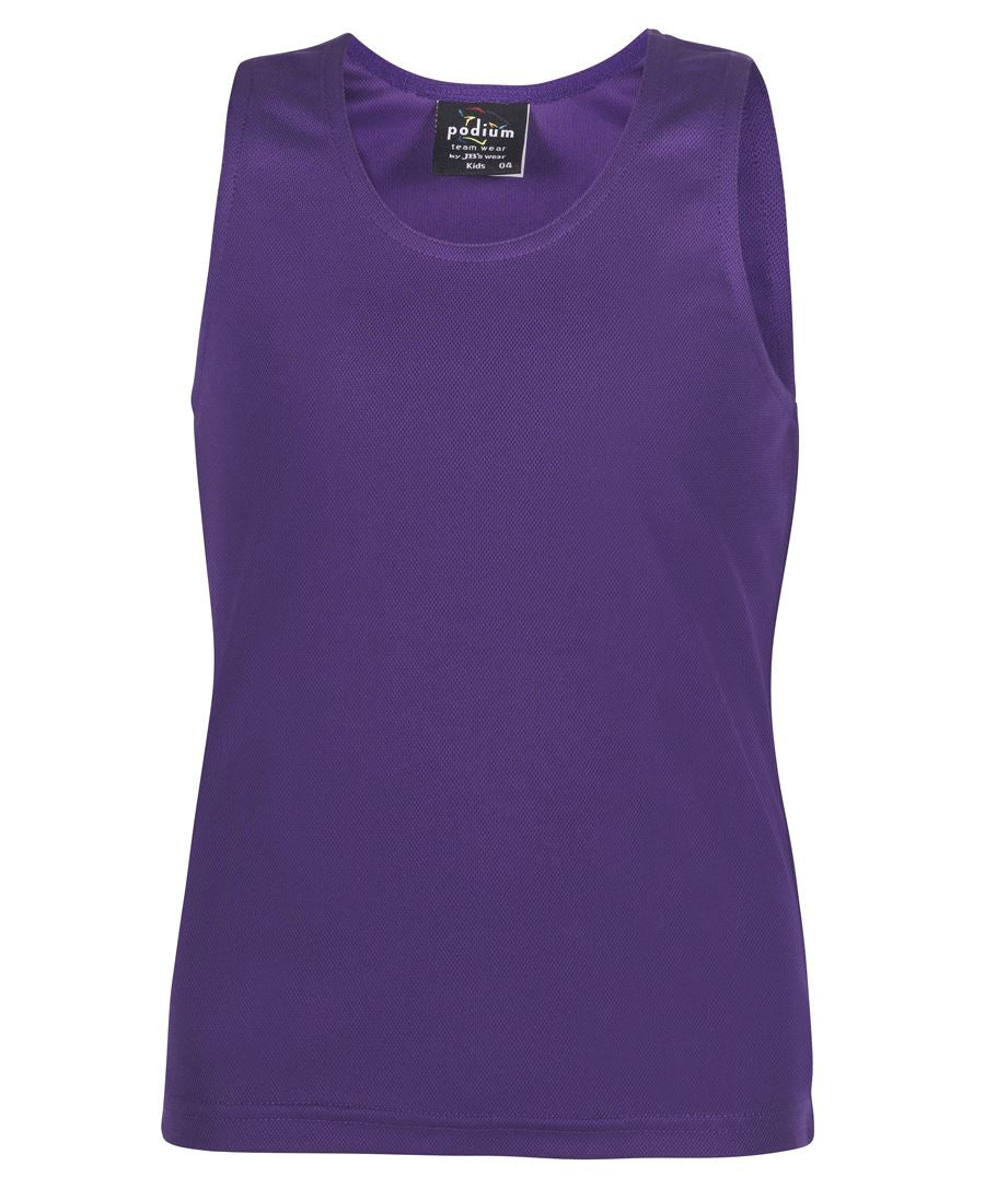 PODIUM KIDS POLY SINGLET