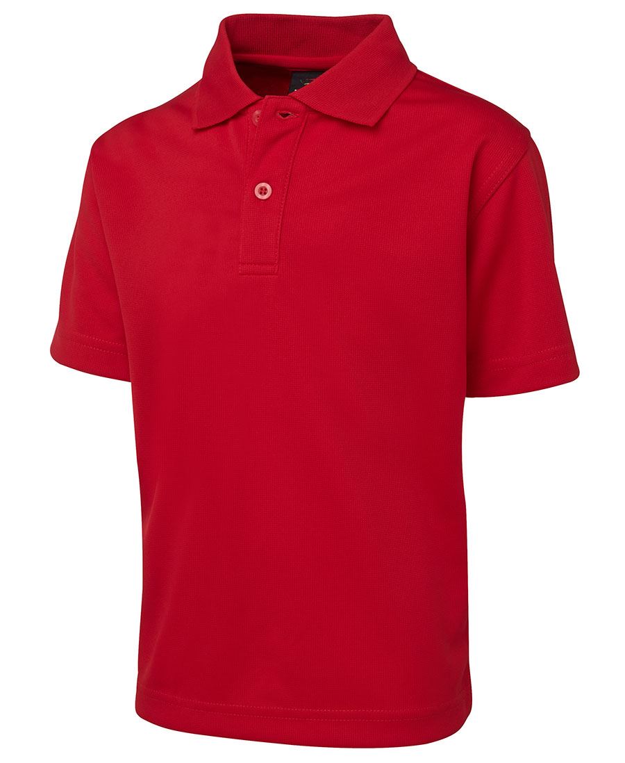 PODIUM KIDS S/S POLY POLO