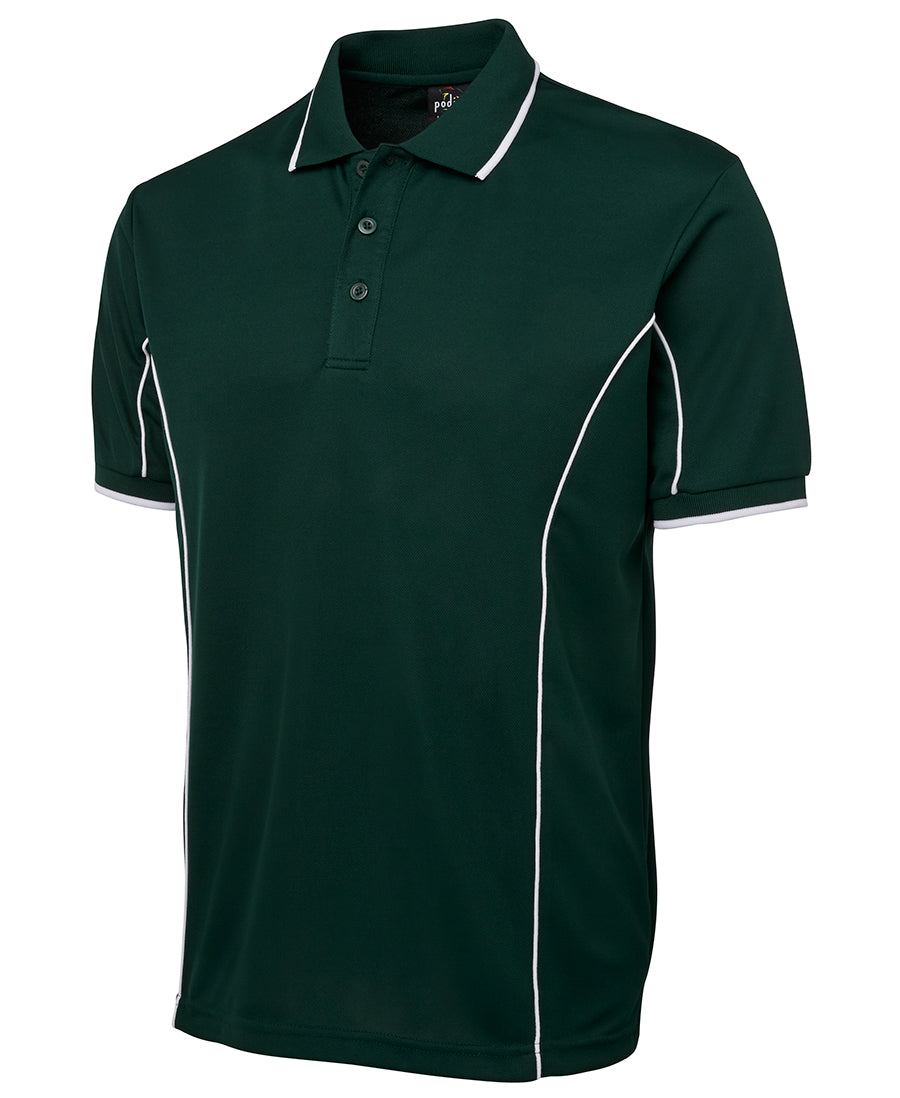 PODIUM S/S PIPING POLO