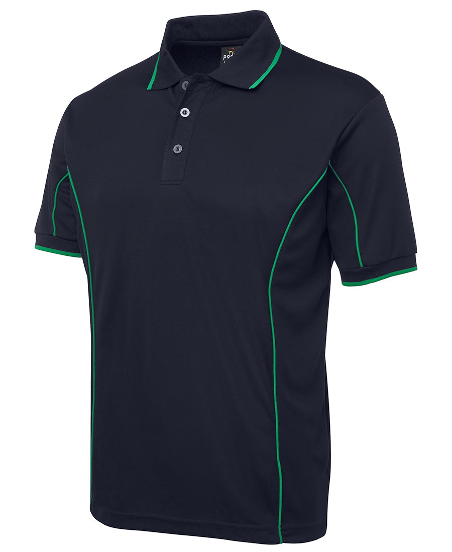 PODIUM S/S PIPING POLO