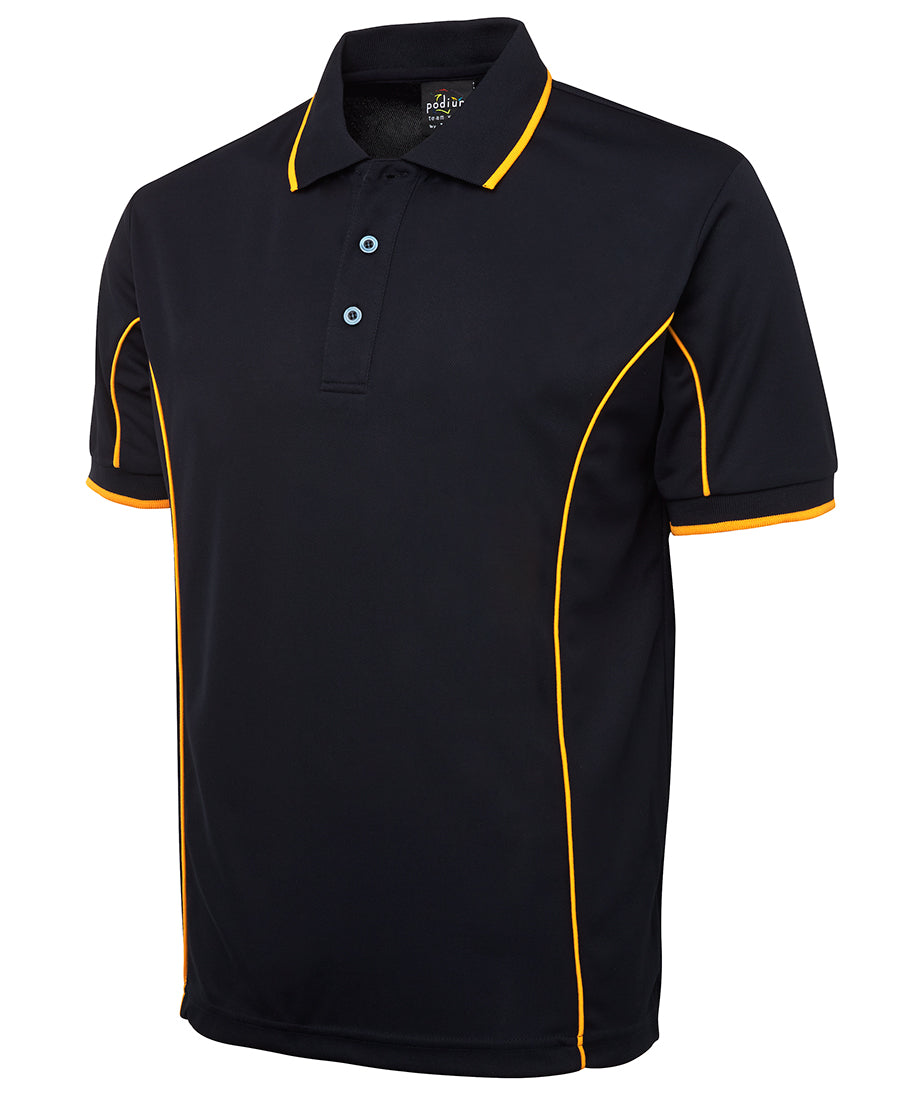 PODIUM S/S PIPING POLO