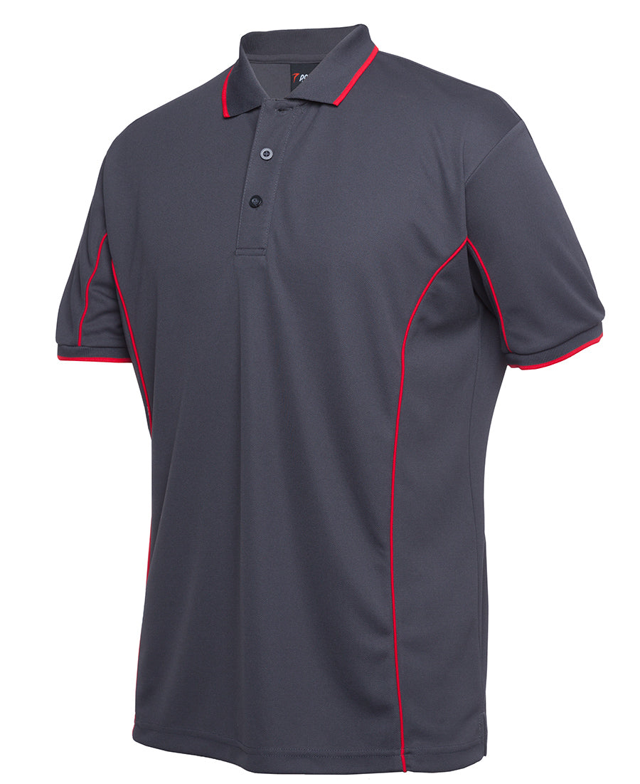 PODIUM S/S PIPING POLO