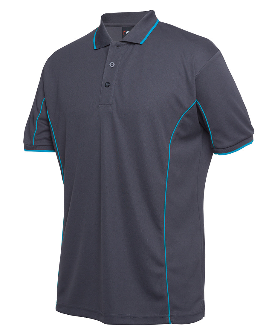 PODIUM S/S PIPING POLO