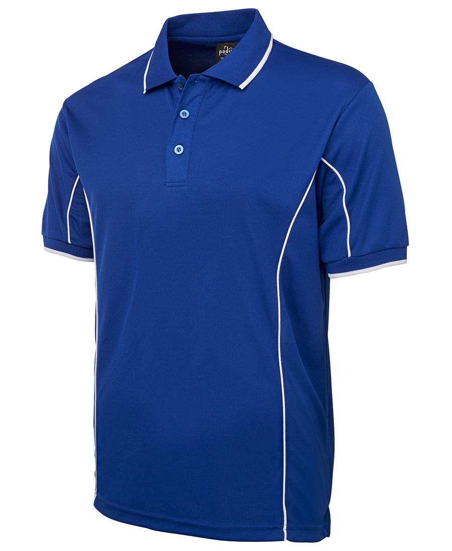 PODIUM S/S PIPING POLO