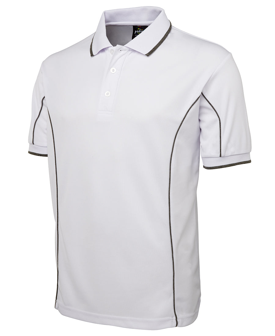 PODIUM S/S PIPING POLO