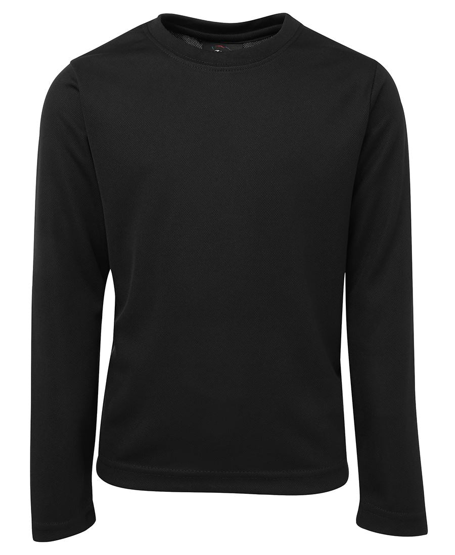 PODIUM KIDS L/S POLY TEE