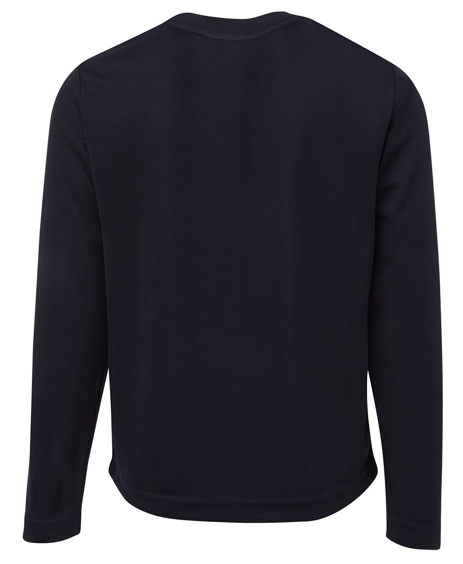 PODIUM KIDS L/S POLY TEE