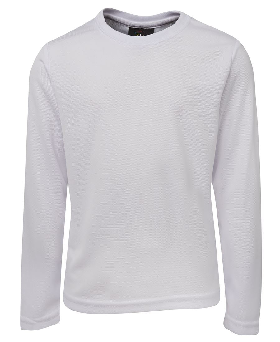 PODIUM KIDS L/S POLY TEE