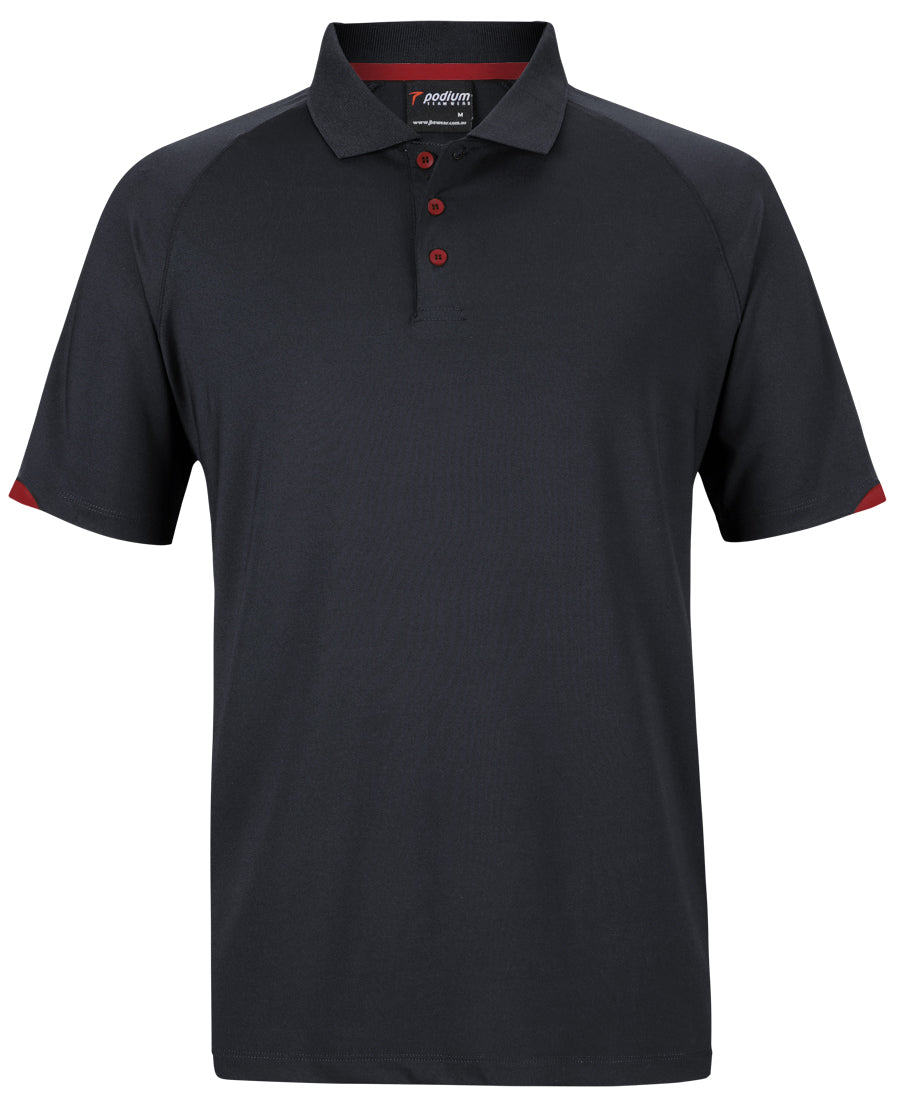 JBs PODIUM CONTRAST STRETCH POLO - 7STC