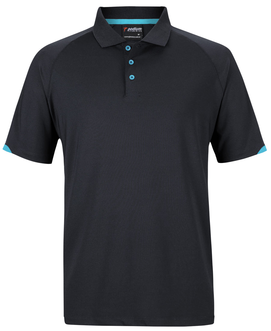 JBs PODIUM CONTRAST STRETCH POLO - 7STC