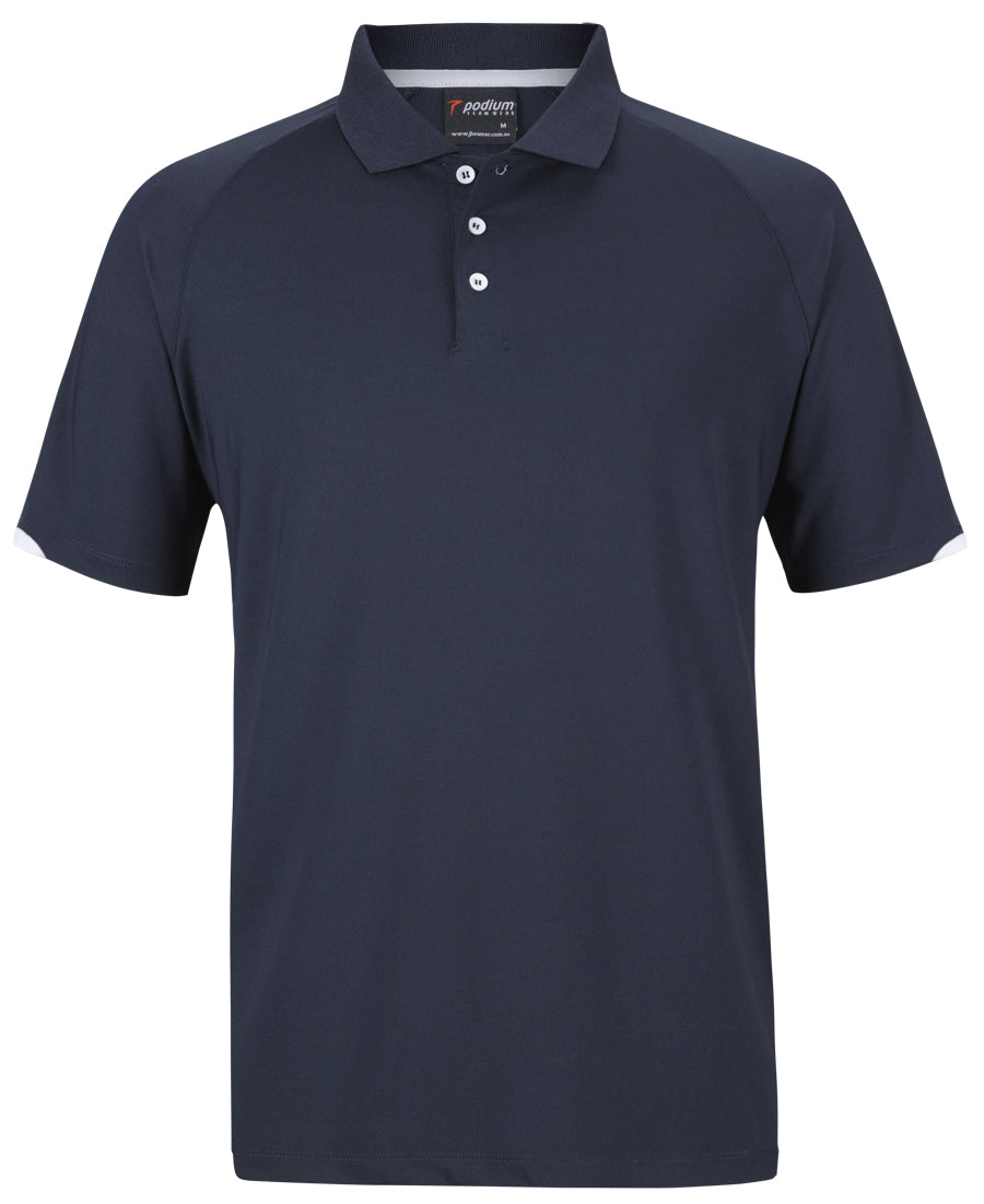 JBs PODIUM CONTRAST STRETCH POLO - 7STC