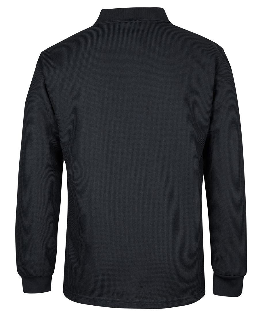 JBs PODIUM L/S WAFFLE POCKET POLO - 7WPL