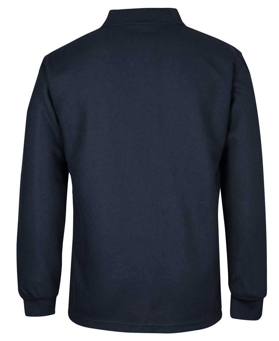 JBs PODIUM L/S WAFFLE POCKET POLO - 7WPL