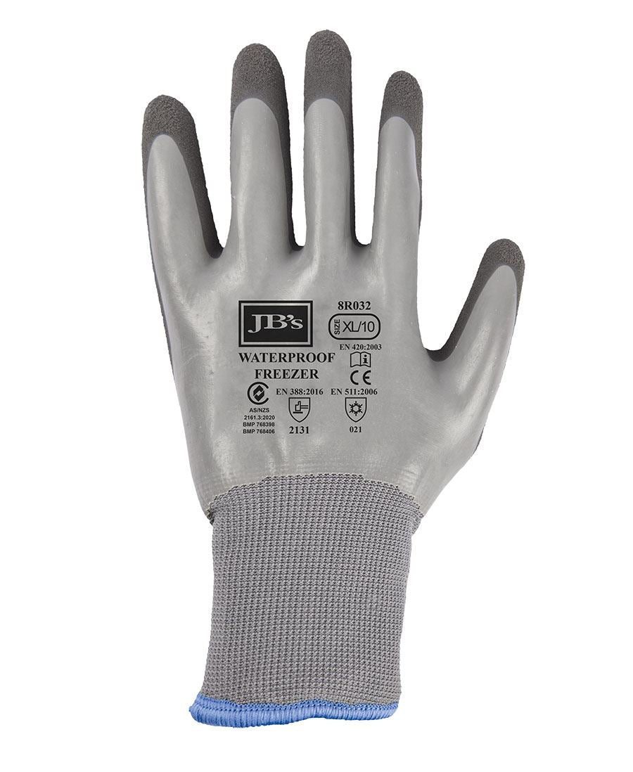 Jb's Water/proof Latex Coat Freezer Glove Five pack - 8R032
