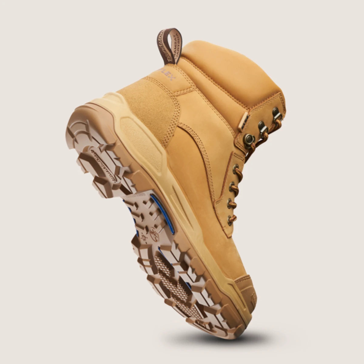 Blundstone RotoFlex Wheat water-resistant nubuck 150mm lace up safety boot - 9010