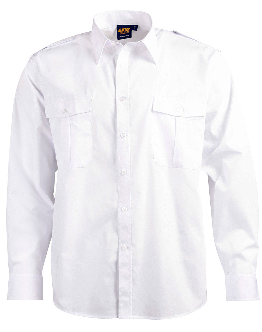 WINNING SPIRIT Unisex epaulette shirt,long sleeve. - BS06L