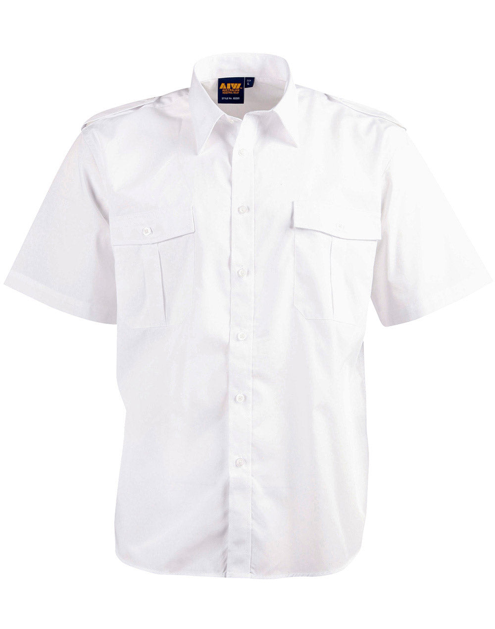 WINNING SPIRIT Unisex epaulette shirt ,short sleeve. - BS06S