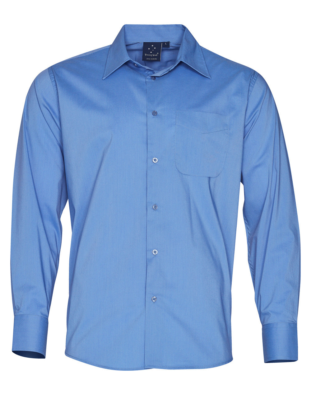 WINNING SPIRIT Mens L/S Teflon business shirt - BS08L