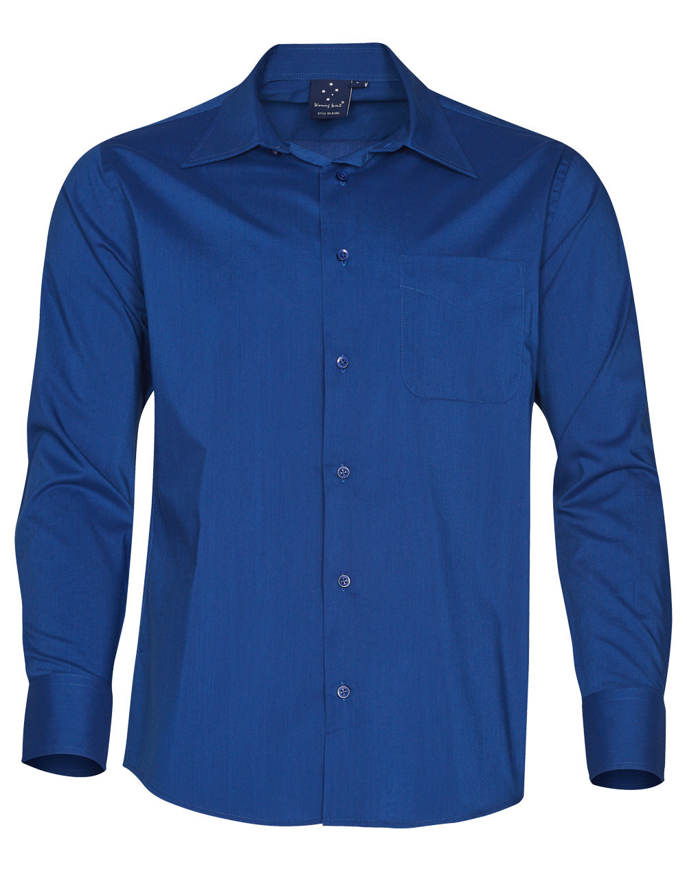 WINNING SPIRIT Mens L/S Teflon business shirt - BS08L