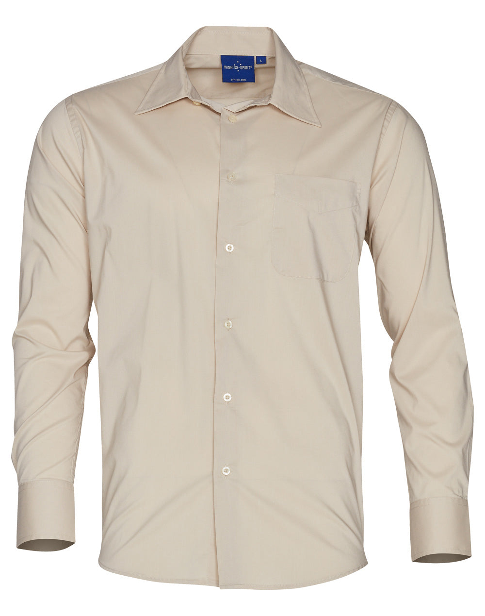 WINNING SPIRIT Mens L/S Teflon business shirt - BS08L