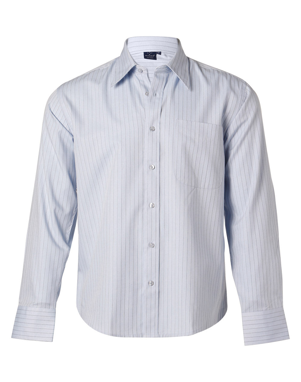 WINNING SPIRIT Mens L/S Stripe Shirt - BS17
