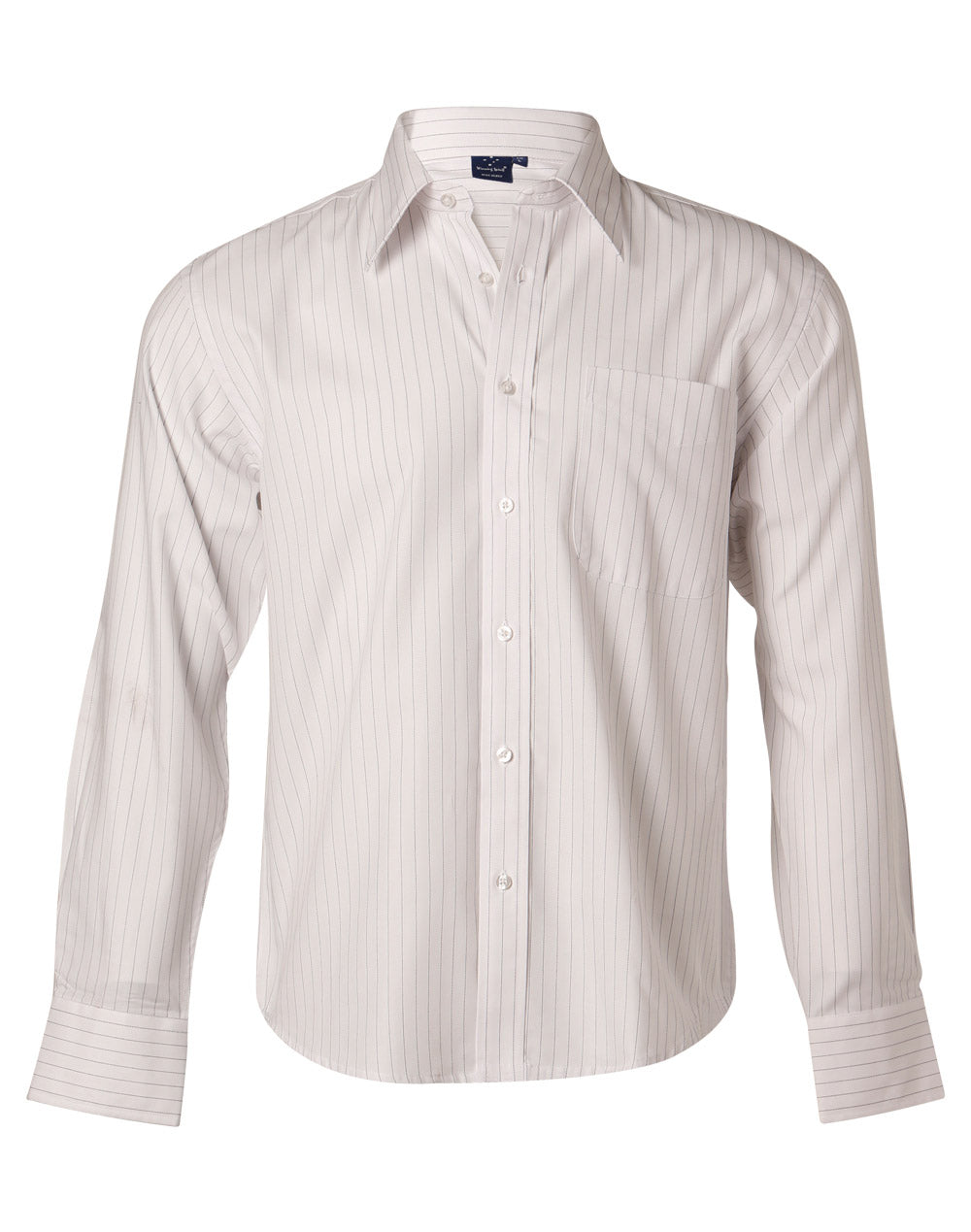 WINNING SPIRIT Mens L/S Stripe Shirt - BS17