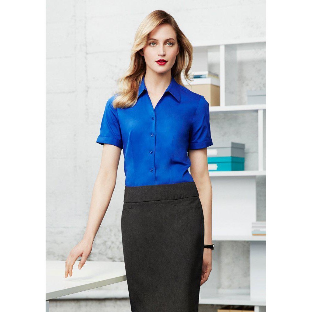 BIZ Ladies Monaco Short Sleeve Shirt - S770LS