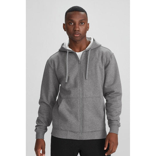 BIZ Mens Crew Zip Hoodie - SW762M