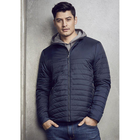BIZ Mens Expedition Quilted Jacket - J750M